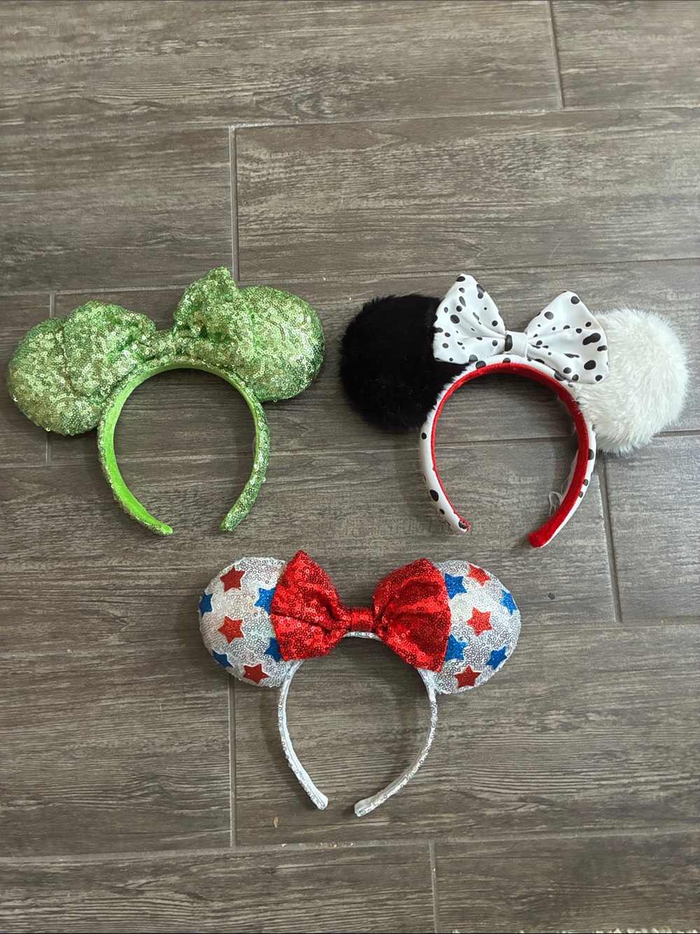 Bundle, 3 pair Disney ears